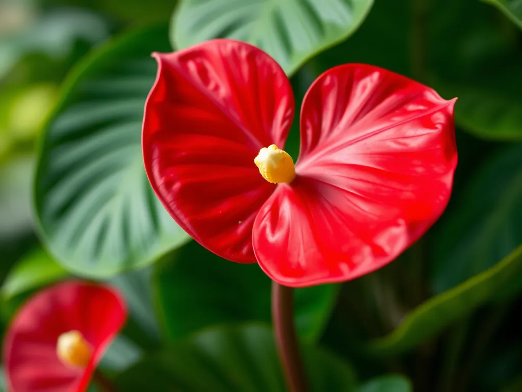 Kwiat anturium – czy jest trujący?