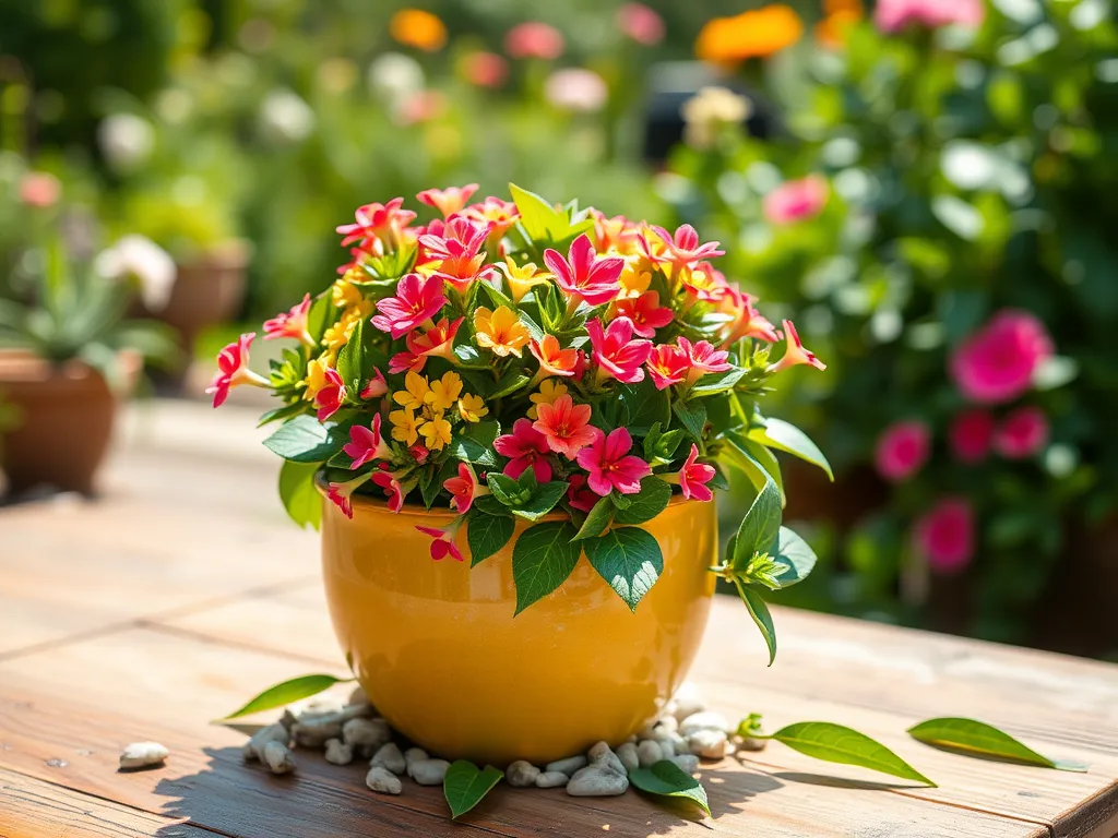 Kwiat kalanchoe – czy może być na dworze?