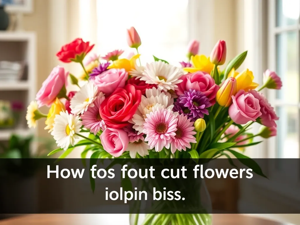 Jak zadbać o kwiaty w wazonie, aby nie więdły?